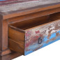 Table basse 80x50x40 cm Bois de teck récupéré