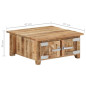 Table basse 67x67x30 cm Bois de manguier massif