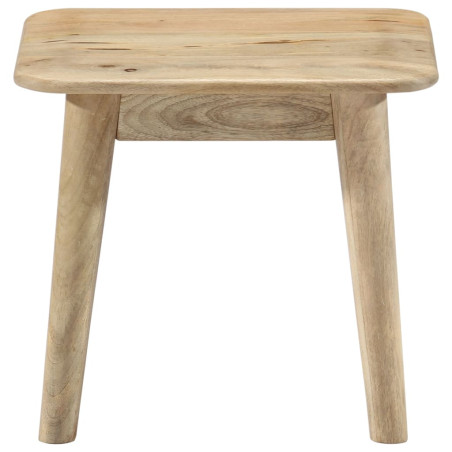 Table basse 45x45x40 cm Bois de manguier massif