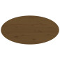 Table basse Marron miel 80x40x35 cm Bois massif de pin