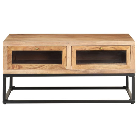 Table basse 90x60x40 cm Bois d'acacia massif