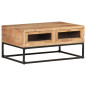 Table basse 90x60x40 cm Bois d'acacia massif