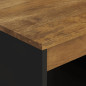 Table basse 90x50x40 cm bois de manguier massif