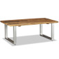 Table basse Bois de récupération massif 100 x 60 x 38 cm