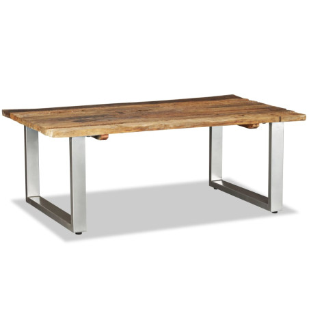 Table basse Bois de récupération massif 100 x 60 x 38 cm