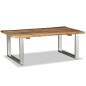 Table basse Bois de récupération massif 100 x 60 x 38 cm