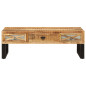 Table basse 110 x 50 x 38 cm Bois de manguier massif