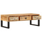 Table basse 110 x 50 x 38 cm Bois de manguier massif