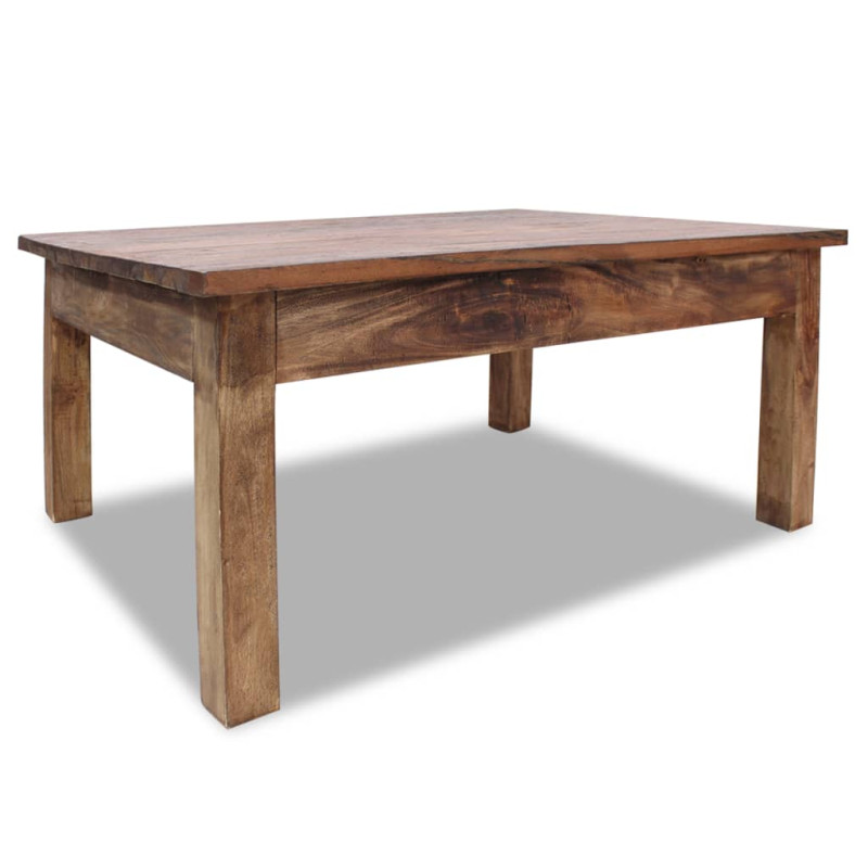 Table basse Bois de récupération massif 98 x 73 x 45 cm