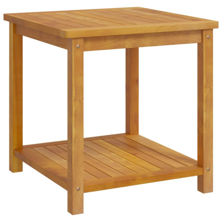 Table d'appoint Bois d'acacia massif 45 x 45 x 45 cm