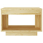 Table basse 50x50x33,5 cm bois de pin massif