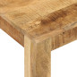 Table basse 55x55x35 cm Bois de manguier massif