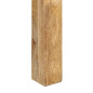 Table basse 55x55x35 cm Bois de manguier massif