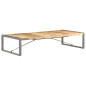 Table basse 180x90x40 cm Bois de manguier brut