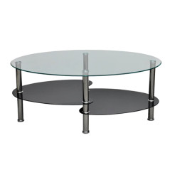 Table basse avec design exclusif Noir