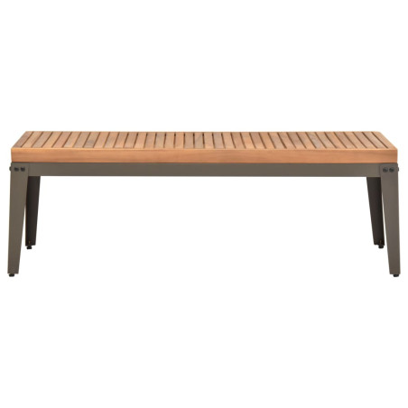 Table basse de jardin 110x55x36 cm Bois solide d'acacia