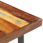 Table basse 142x90x42 cm Bois de récupération massif