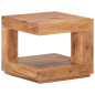 Table basse 45x45x40 cm Bois d'acacia massif