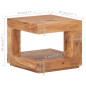 Table basse 45x45x40 cm Bois d'acacia massif