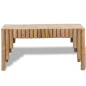 Table basse Bambou