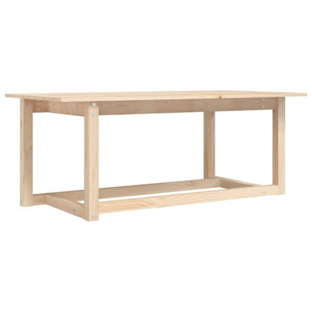 Table basse 110x55x45 cm Bois massif de pin