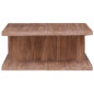 Table basse 70x70x30 cm Bois de teck massif