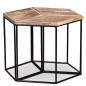 Table basse Bois de manguier massif 56x48x40 cm