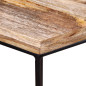 Table basse Bois de manguier massif 56x48x40 cm