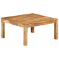 Table basse 80x80x40 cm Bois d'acacia massif