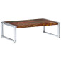 Table basse 120 x 60 x 35 cm Bois de récupération solide