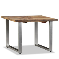 Table basse Bois de récupération massif 55 x 55 x 40 cm