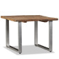 Table basse Bois de récupération massif 55 x 55 x 40 cm