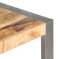 Table basse 110x60x40 cm Bois de manguier brut