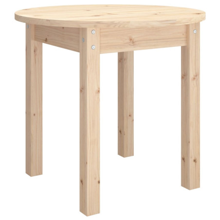 Table basse Ø 45x40 cm Bois massif de pin