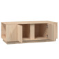 Table basse 110x50x40 cm Bois massif de pin