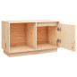 Meuble TV 74x35x44 cm Bois de pin massif