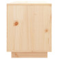 Meuble TV 74x35x44 cm Bois de pin massif