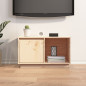 Meuble TV 74x35x44 cm Bois de pin massif